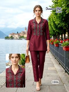 Desi kudi summer style coord set wholesale market online for clothing